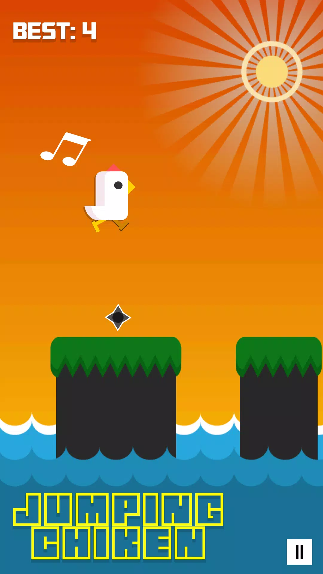 Jumping Chiken Game স্ক্রিনশট 2