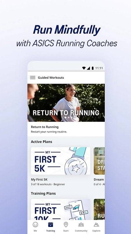 ASICS Runkeeper Ekran Görüntüsü 2