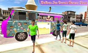 Schermata City Ice Cream Delivery Boy 2