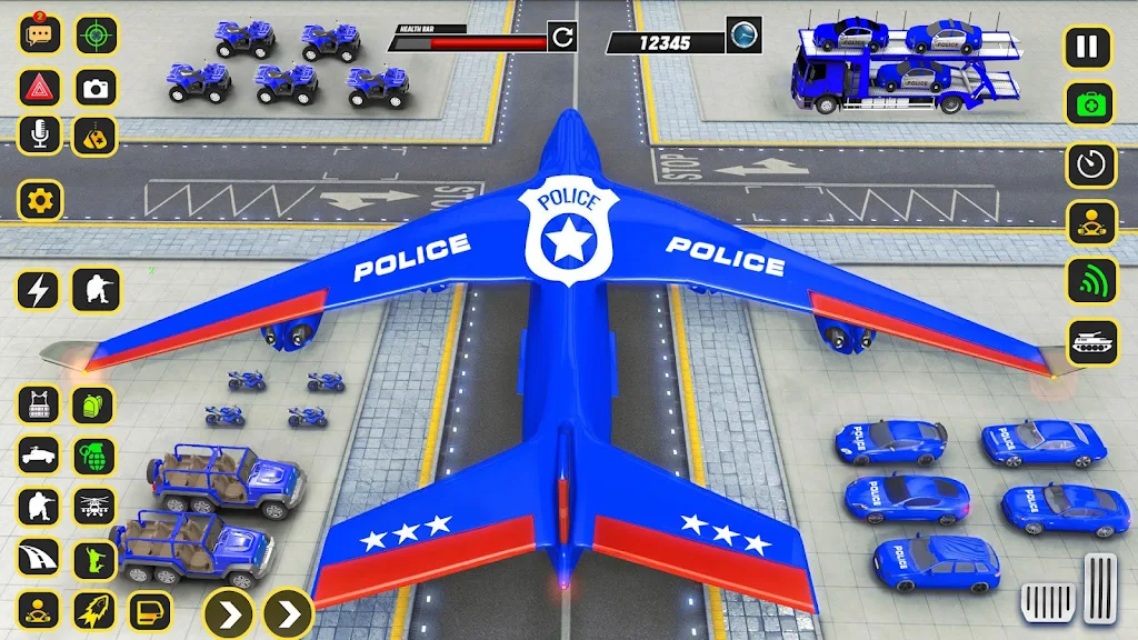 Schermata Police Car transporter Game 3D 2