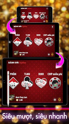 Offline Poker: Tien Len & Phom Zrzut ekranu 0