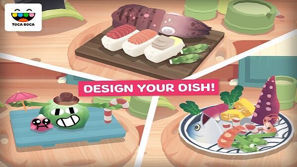 Toca Kitchen Sushi Tangkapan skrin 3