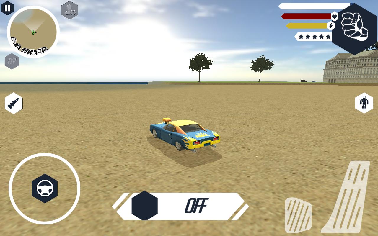 Muscule Car Robot 스크린샷 1