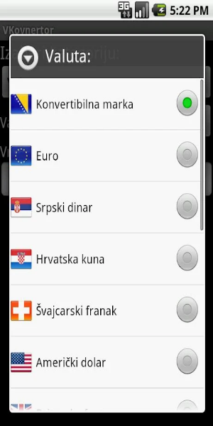VKonvertor - konvertor valuta স্ক্রিনশট 2
