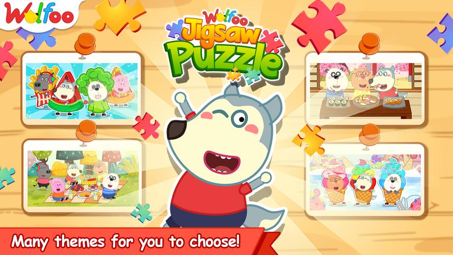 Wolfoo Jigsaw Puzzle 스크린샷 0