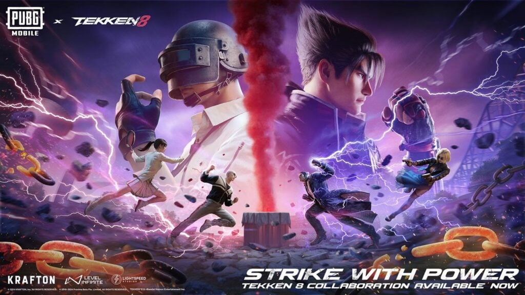 배틀그라운드 x Tekken 8 合作推出新英雄、表情符號等！