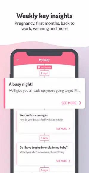 LactApp: Breastfeeding expert Schermafbeelding 1