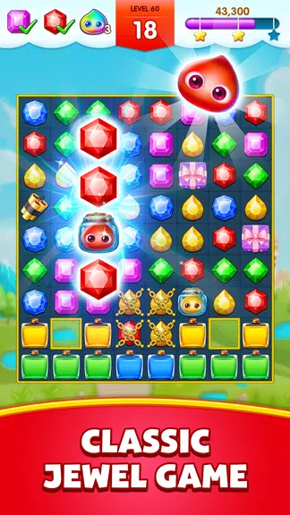 Schermata Jewels Legend - Match 3 Puzzle 0