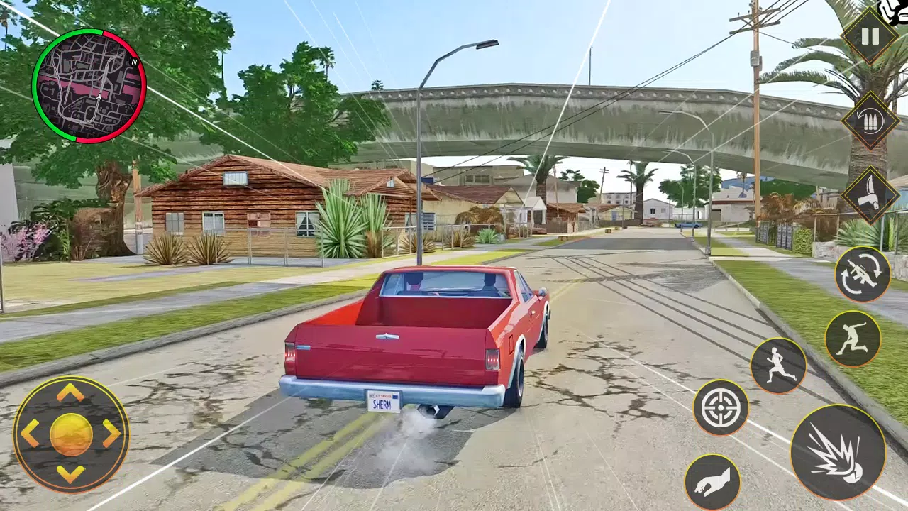 Gangster Theft Vegas City 3D Tangkapan skrin 1