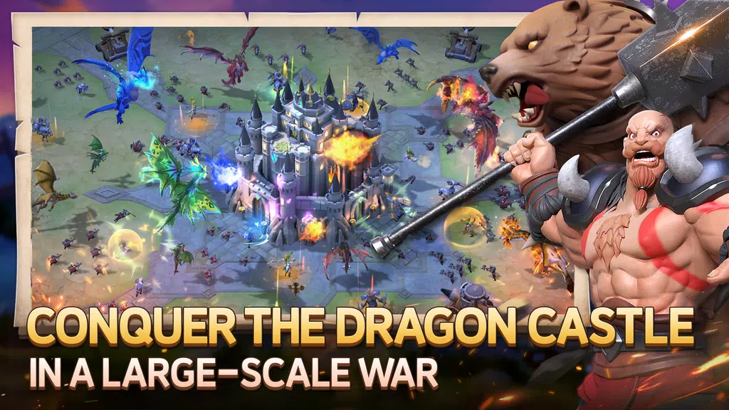 Dragon Siege: Kingdom Conquest স্ক্রিনশট 1