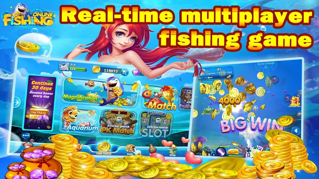 Fishing Online: Classic fish machine, free game ภาพหน้าจอ 1