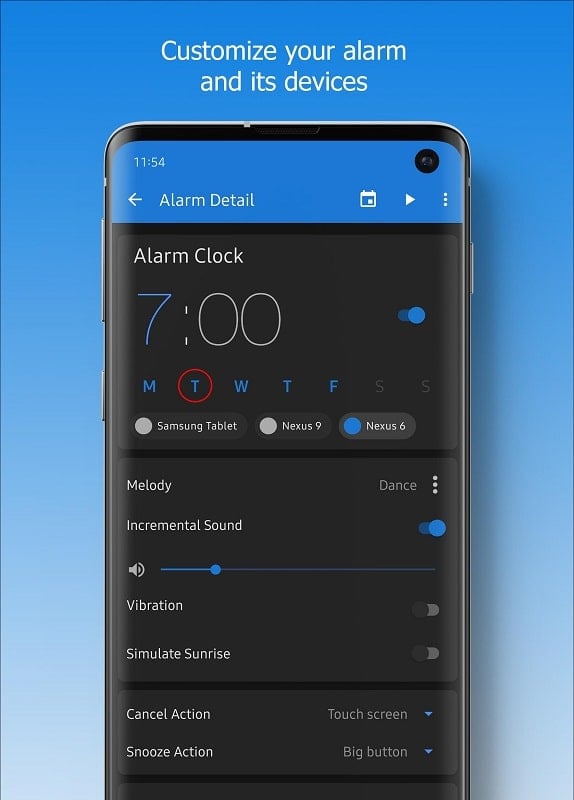 Turbo Alarm: Alarm clock Captura de pantalla 2