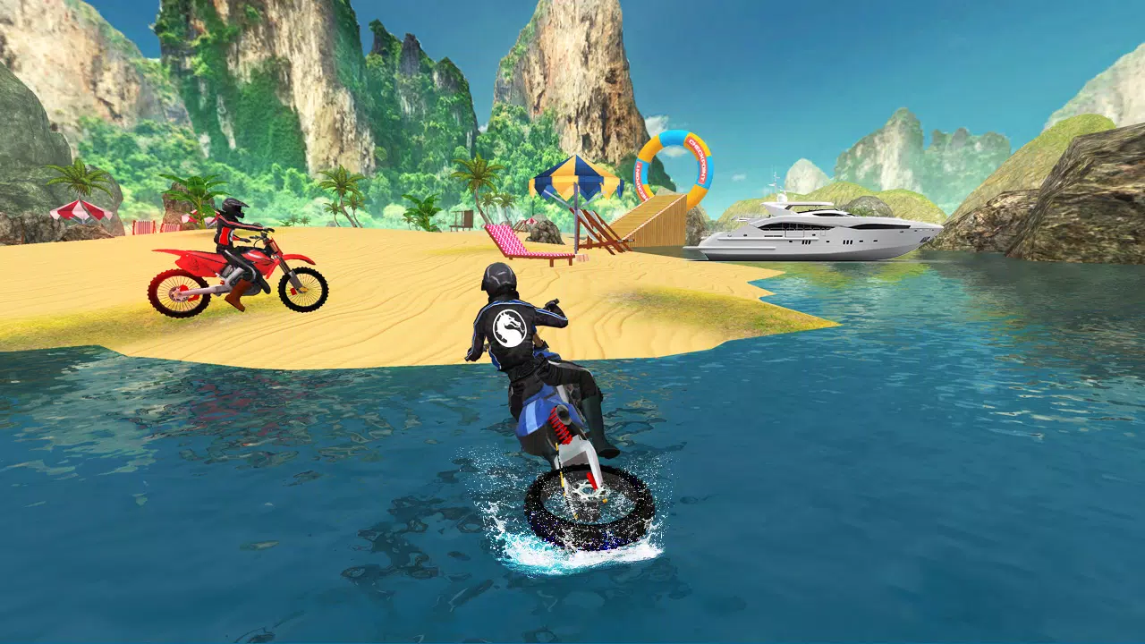 Bike Racing : Water Bike Games スクリーンショット 3