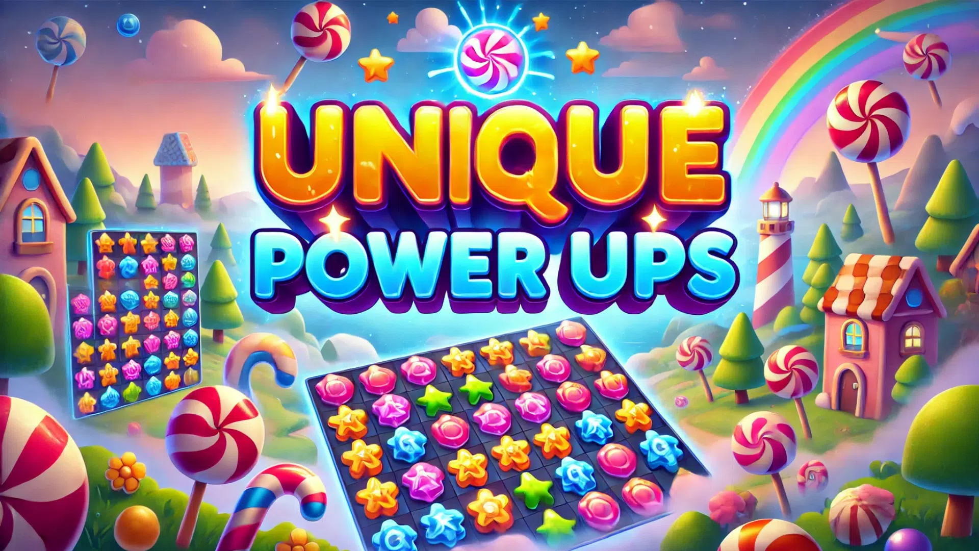 Sweet Candy - Match 3 Puzzle Ảnh chụp màn hình 1