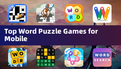 Top Word Puzzle Games для мобильных