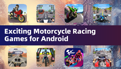 Nakatutuwang laro ng karera ng motorsiklo para sa Android
