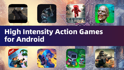 Mataas na laro ng pagkilos ng intensity para sa Android