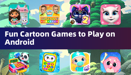 Spaßige Cartoon-Spiele für Android