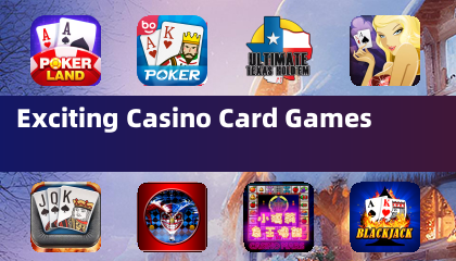 Aufregende Casino-Kartenspiele