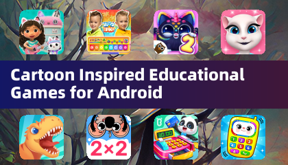 Cartoon Inspired Educational Games for Android