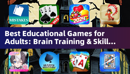 성인을 위한 최고의 교육 게임: 두뇌 훈련 & 기술 개발 (퍼즐 게임)