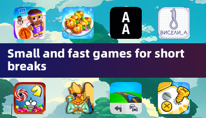 Kleine und schnelle Spiele für kurze Pausen