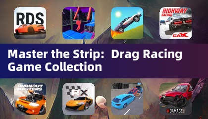Master the Strip:  Drag Racing Game Collection