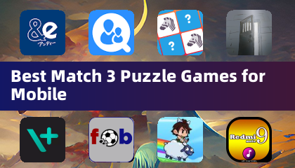 Beste Match-3-Puzzle-Spiele für Mobilgeräte