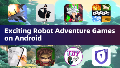 Jogos emocionantes de aventura de robôs no Android