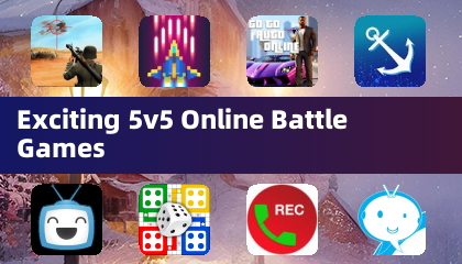 Exciting 5v5 Online Battle Games
