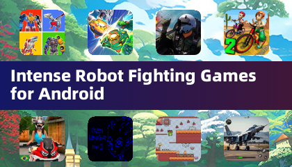 Android向けの激しいロボットバトルゲーム