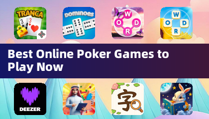 Melhores Jogos de Poker Online para Jogar Agora