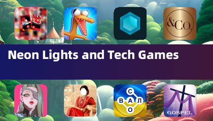 Luzes Neon e Jogos de Tecnologia